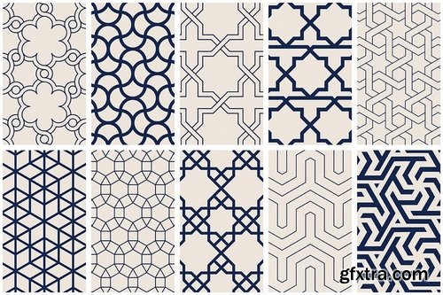 Islamic Art Vector Patterns