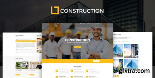 ThemeForest - Construction v1.3.1 - Construction Company, Building Company Template - 19527942