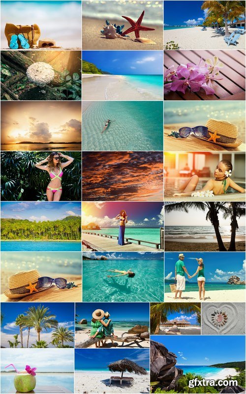 Vacation Tourism Holiday Island Beach Sea 25xJPG