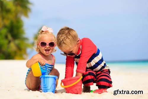 Children's Toy on the Beach Sea Vacation 25xJPG