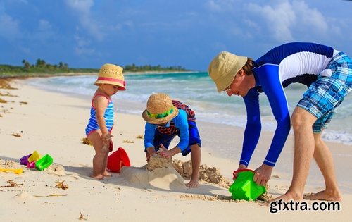 Children's Toy on the Beach Sea Vacation 25xJPG