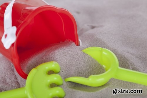 Children's Toy on the Beach Sea Vacation 25xJPG
