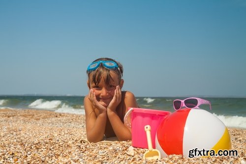 Children's Toy on the Beach Sea Vacation 25xJPG
