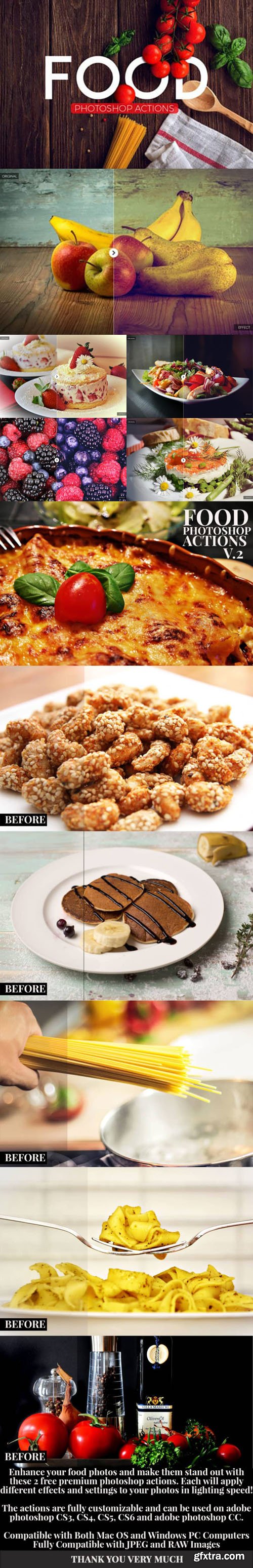 Food Photography Photoshop Actions (RAW/JPEG) Food Photography Photoshop Actions (RAW/JPEG)