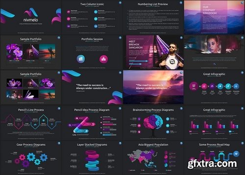 Nivmelo Powerpoint Template