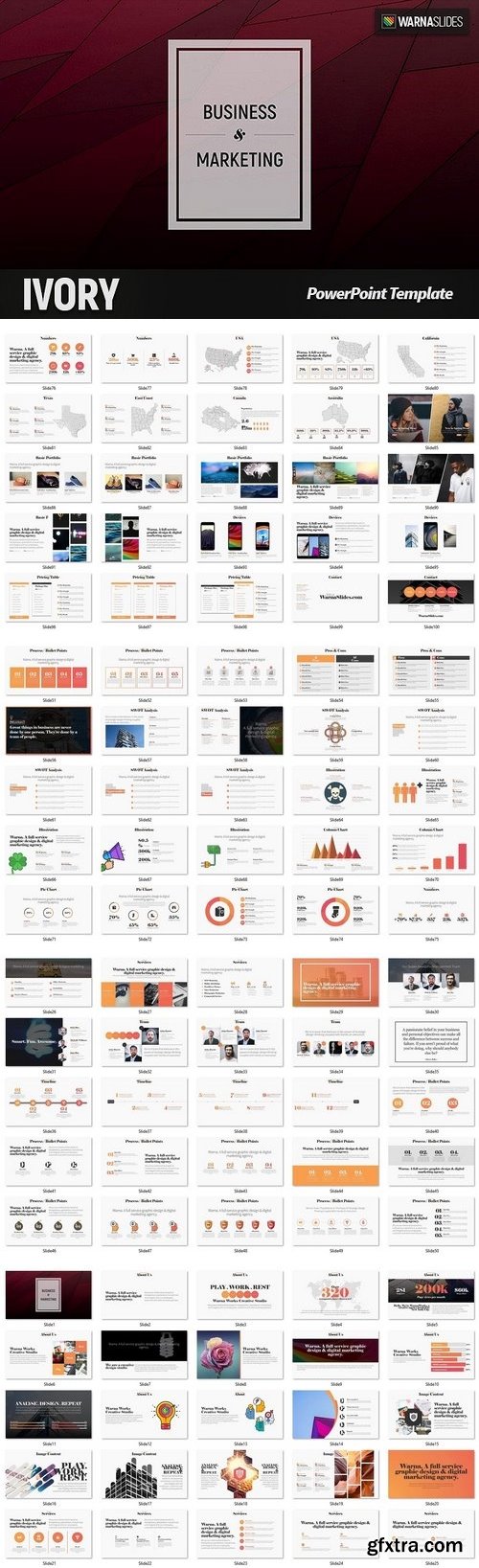 CM - Ivory PowerPoint Template 1845004