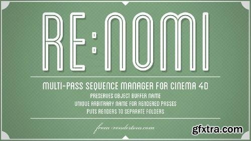 Rendertom ReNomi 1.3.1 for Cinema 4D
