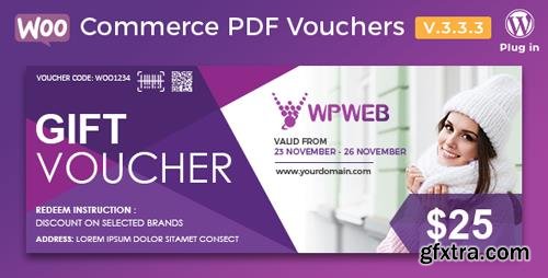 CodeCanyon - WooCommerce PDF Vouchers v3.3.3 - WordPress Plugin - 7392046