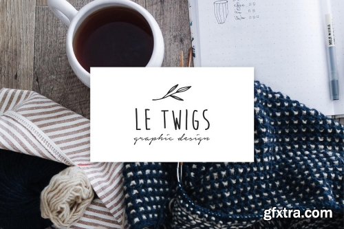 CreativeMarket 25 Delicate Feminine Logos - Vol 2 2118779