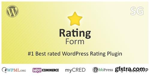 CodeCanyon - Rating Form v1.5.6 - WordPress Rating Plugin - 10357679