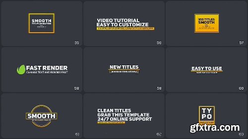 Videohive 350 Titles Animation Pack 21243068