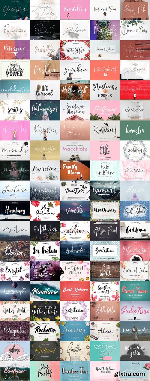 CreativeMarket 147 IN 1 Font Bundle SALE! 2261227 CreativeMarket 147 IN 1 Font Bundle SALE! 2261227