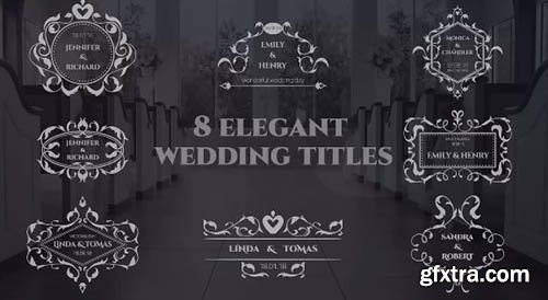 Wedding Titles - After Effects 61286