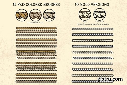 CM - Sailor Mate\'s Rope Brushes V 2225265