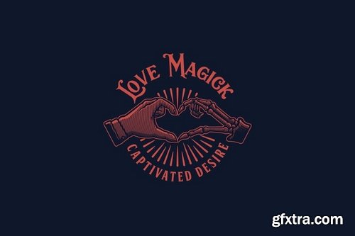Love Magick Logo Template