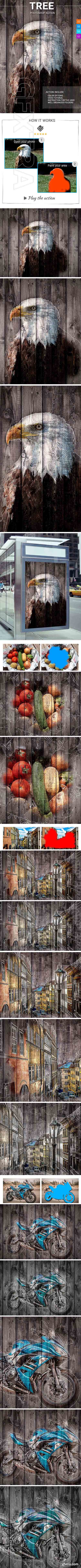 GraphicRiver - Tree Photoshop Action 21358588