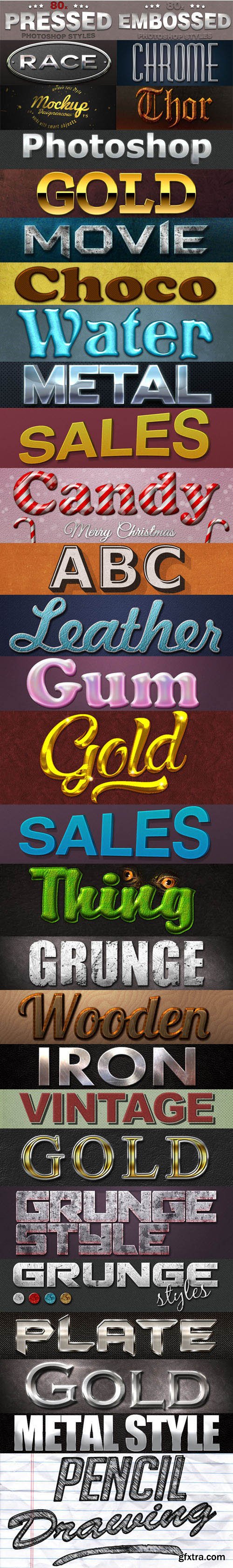 30 Awesome Photoshop Styles & Text Effects 30 Awesome Photoshop Styles & Text Effects