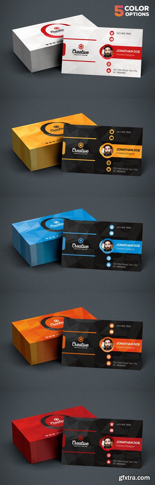 Creative Business Card PSD Bundle Creative Business Card PSD Bundle
