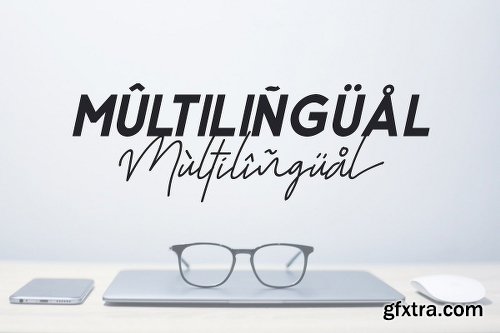 CreativeMarket Big Reputation - Font Duo 2245161