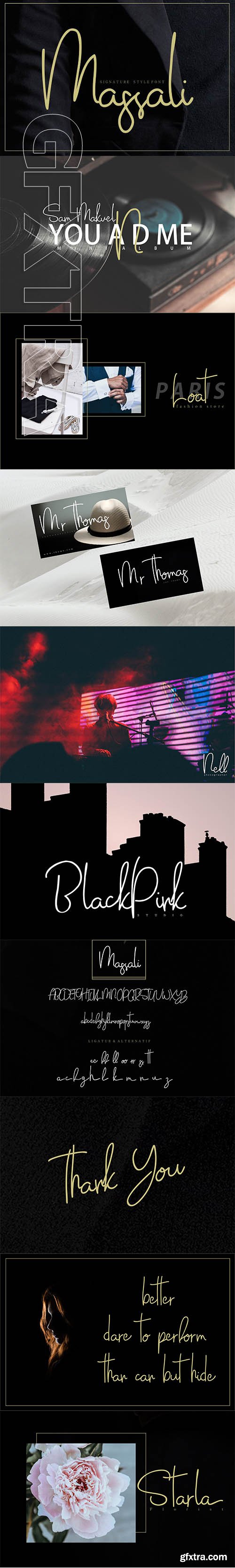 CreativeMarket - Massali Font 2286469