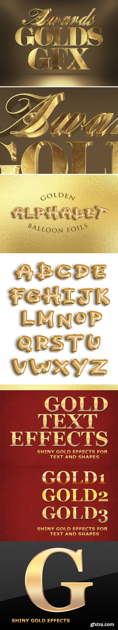 3D Gold Text Effects for Photoshop 3D Gold Text Effects for Photoshop