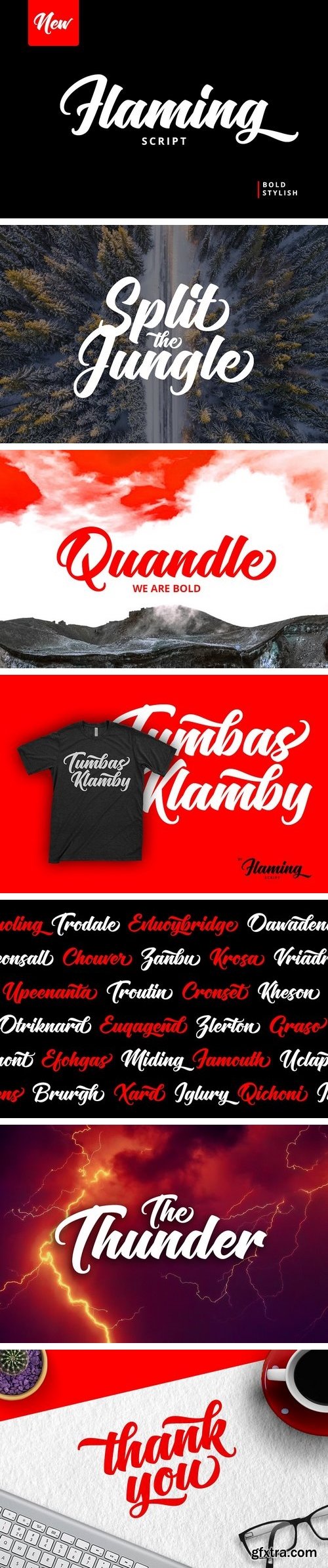 CM - Flaming Script 1970554