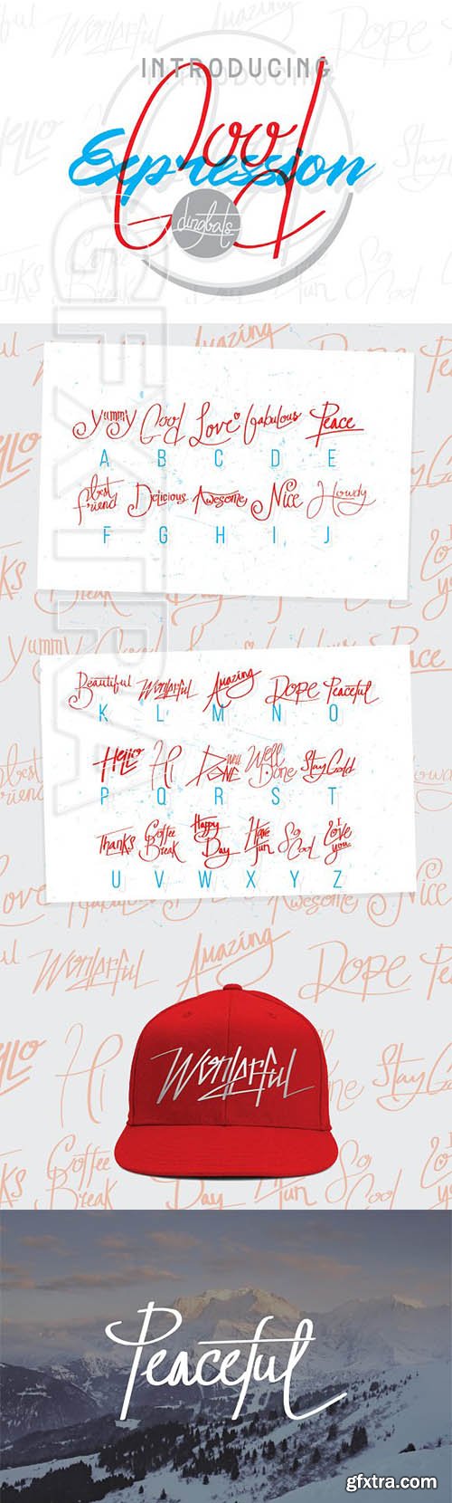 CreativeMarket - Good Expression Dingbats 2292282