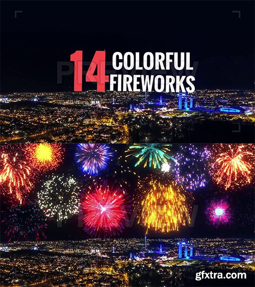 Colorful Fireworks Pack 54190