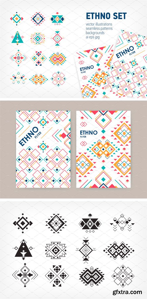 CM - Geometric Elements in Ethnic Style 2169943