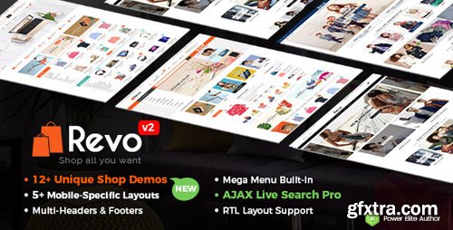 ThemeForest - Revo v2.3.0 - Multi-purpose WooCommerce WordPress Theme (12+ Homepages & 5 Mobile Layouts Included) - 18276186