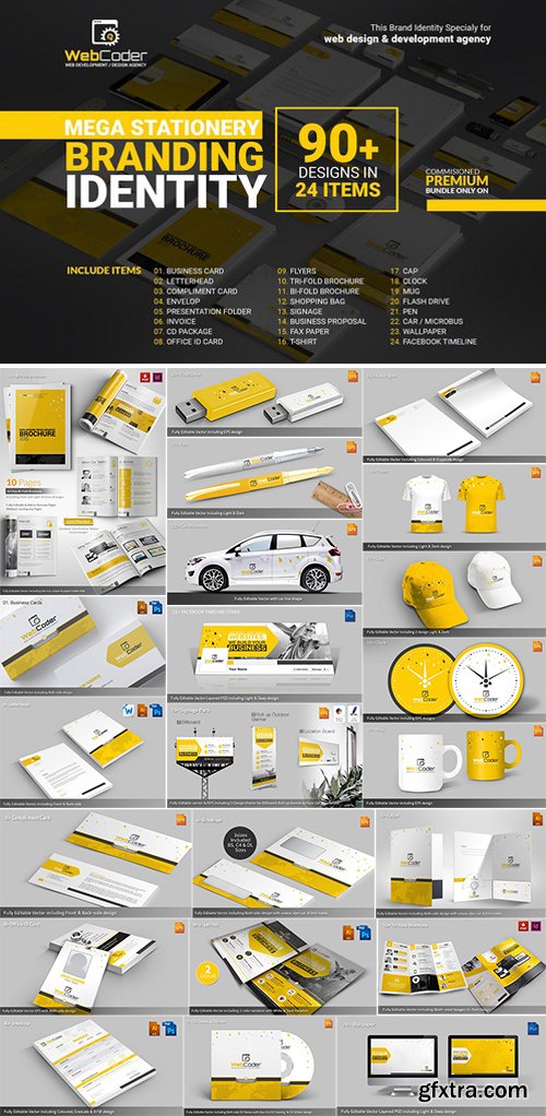 CM - Branding Identity for Web Agency 2148638