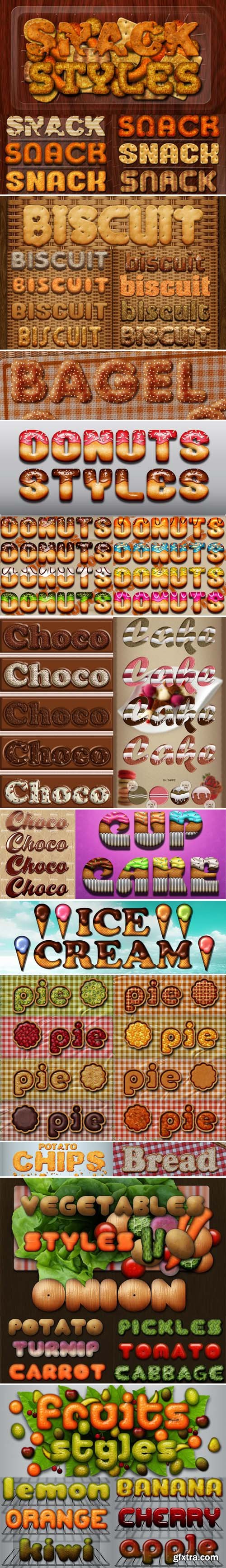 Awesome Food Styles for Photoshop Awesome Food Styles for Photoshop