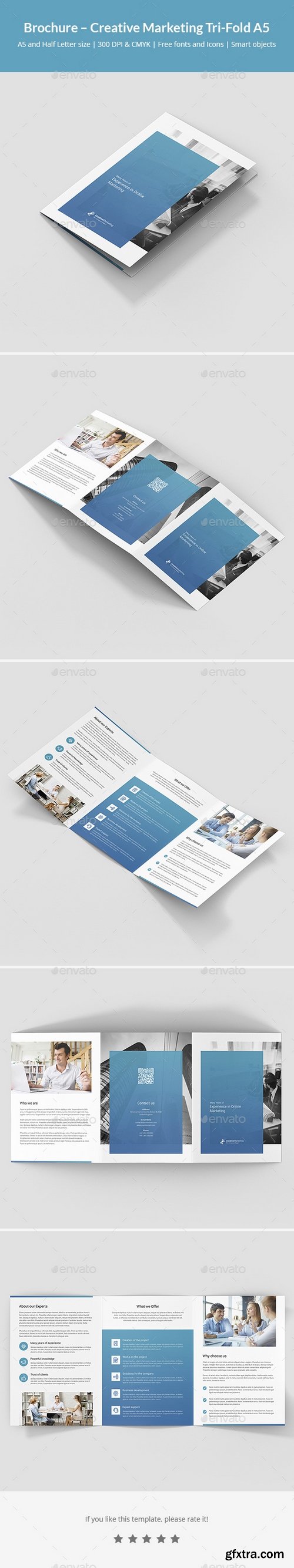 Graphicriver - Brochure &ndash; Creative Marketing Tri-Fold A5 21399277