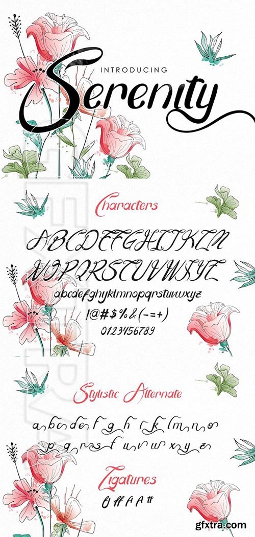 CreativeMarket - Serenity 2288740