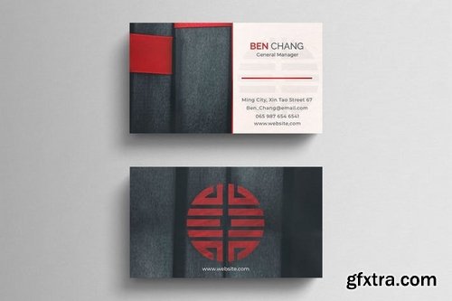Corporate business card