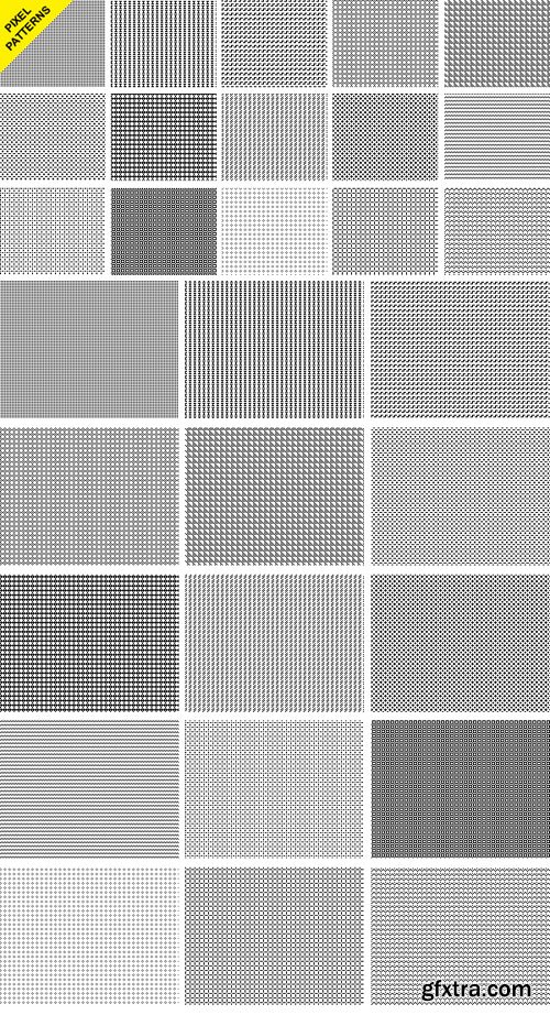 15 Seamless Pixel Patterns for (PAT) » GFxtra