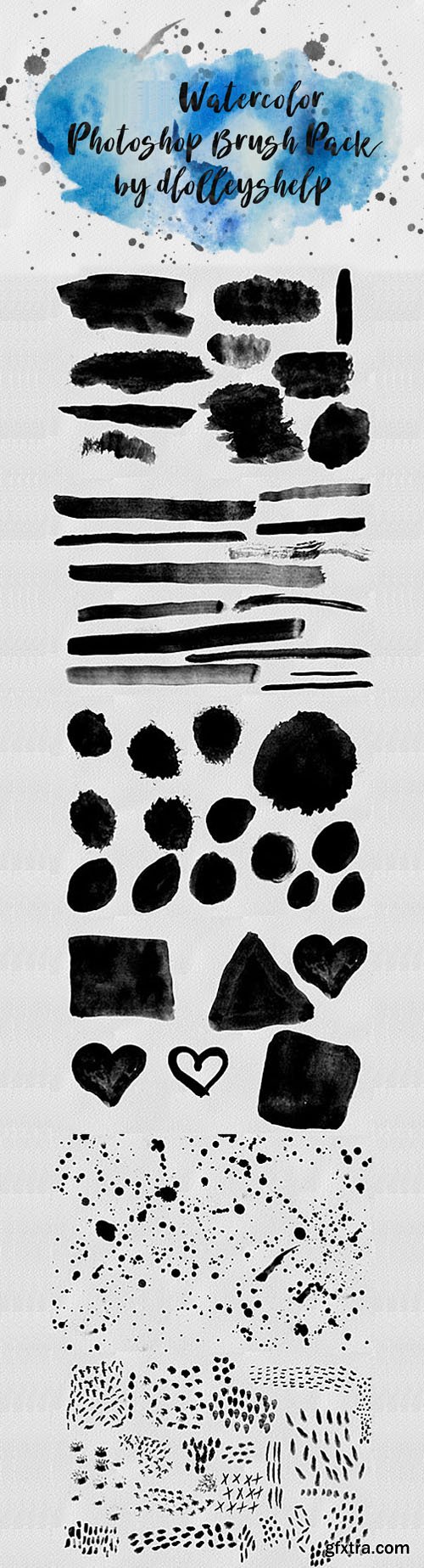 Grunge Watercolor Brush Pack (ABR) Grunge Watercolor Brush Pack (ABR)