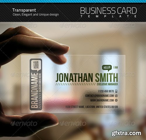 GraphicRiver - Transparent Business Card - 244361