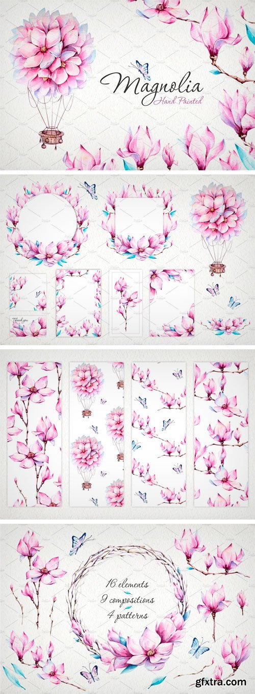 CM - Magnolia Watercolor Set 2222292