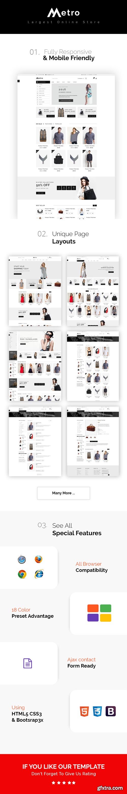 ThemeForest - Metro - E-Commerce HTML5 Template - 17749022 - V1.6