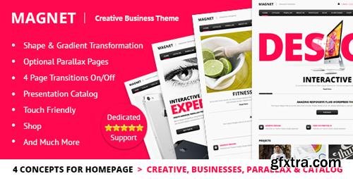 ThemeForest - MAGNET v2.0 - Creative Business WordPress Theme - 4550256