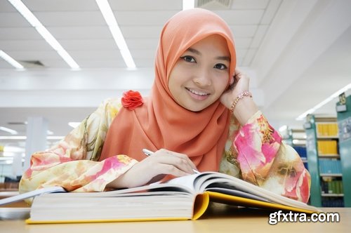 Muslim Girl, Woman, Child with Hijab 25xJPG