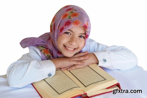 Muslim Girl, Woman, Child with Hijab 25xJPG