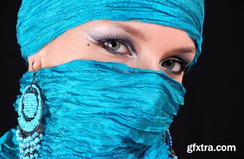 Muslim Girl, Woman, Child with Hijab 25xJPG