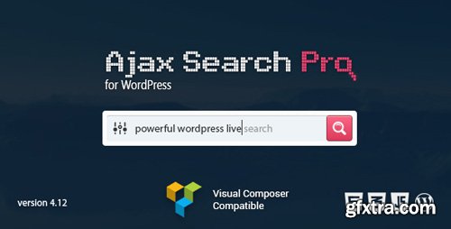 CodeCanyon - Ajax Search Pro v4.12 - Live WordPress Search & Filter Plugin - 3357410