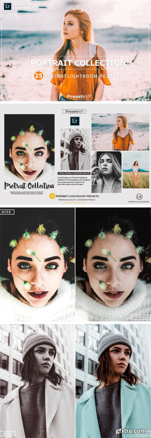 CM - 25 Pro Portrait Lightroom Presets 2294726