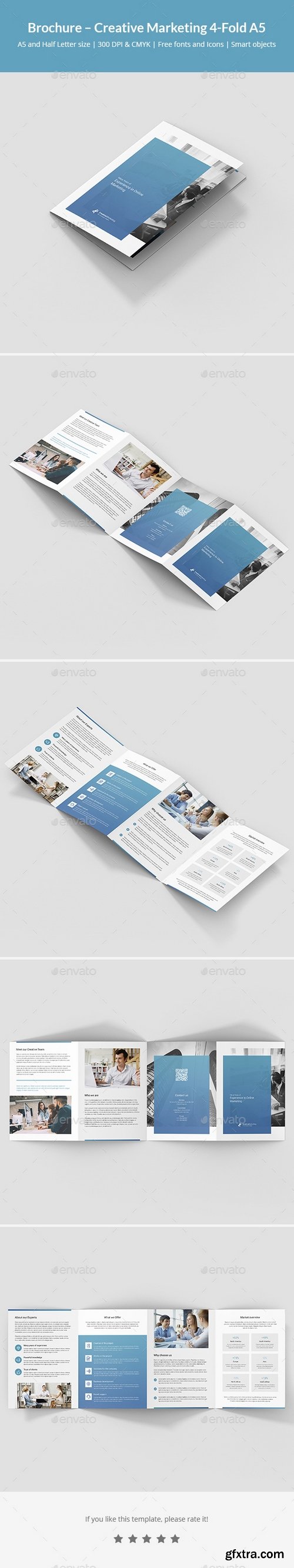 Graphicriver - Brochure – Creative Marketing 4-Fold A5 21493182