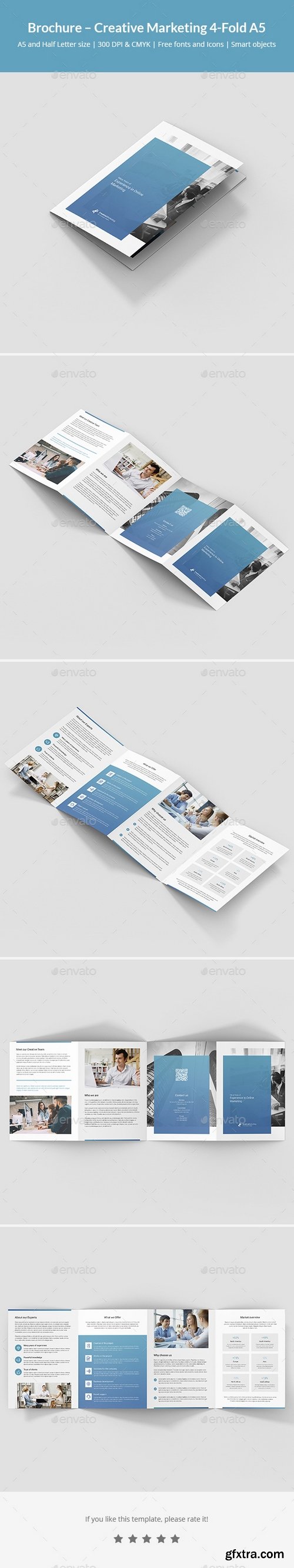 Graphicriver - Brochure &ndash; Creative Marketing 4-Fold A5 21493182