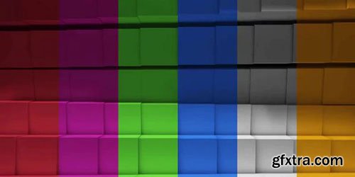 Cubic Colorful Loop Background - Motion Graphics 65511