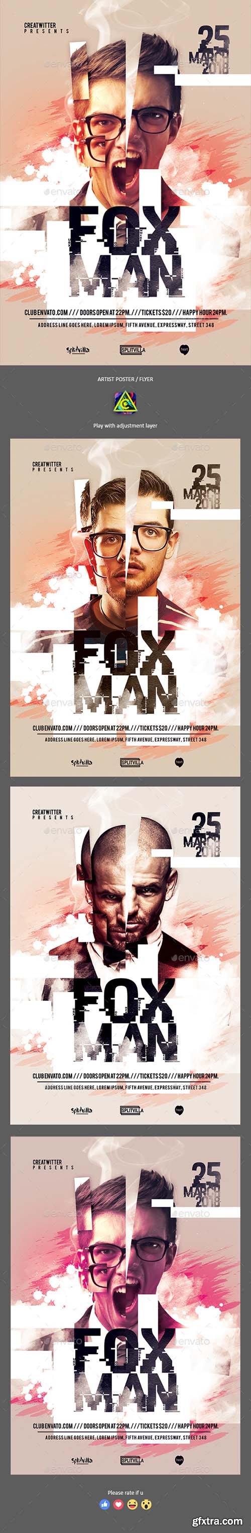 Artist Poster / Flyer 21522135 Artist Poster / Flyer 21522135